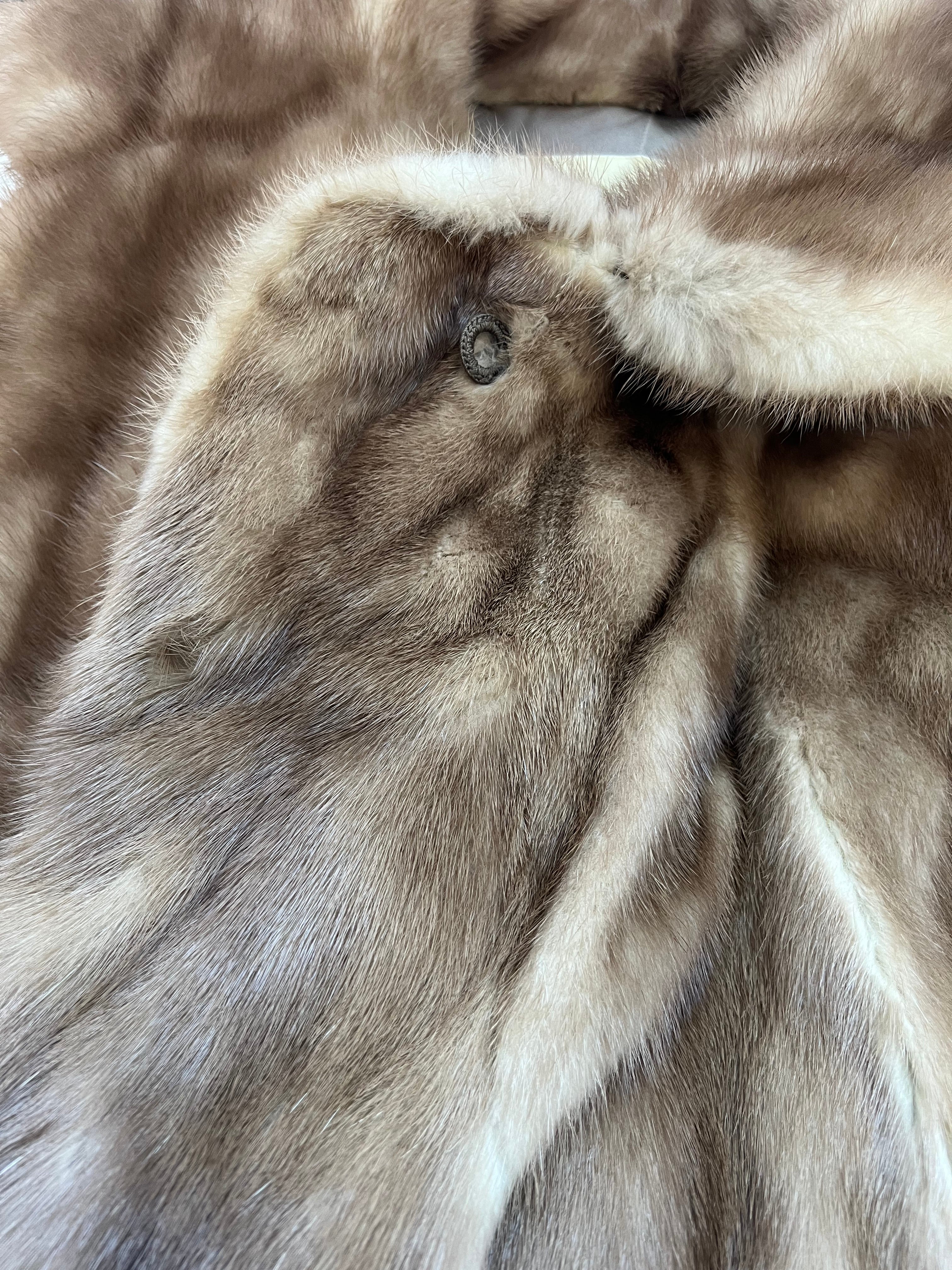 Luxury Real Mink Fur Cape - Premium Winter Shawl for Women (Mink14) | Elegant Evening Wear & Cold Weather Fashion Accessory for Parties, Weddings, and Special Occasions