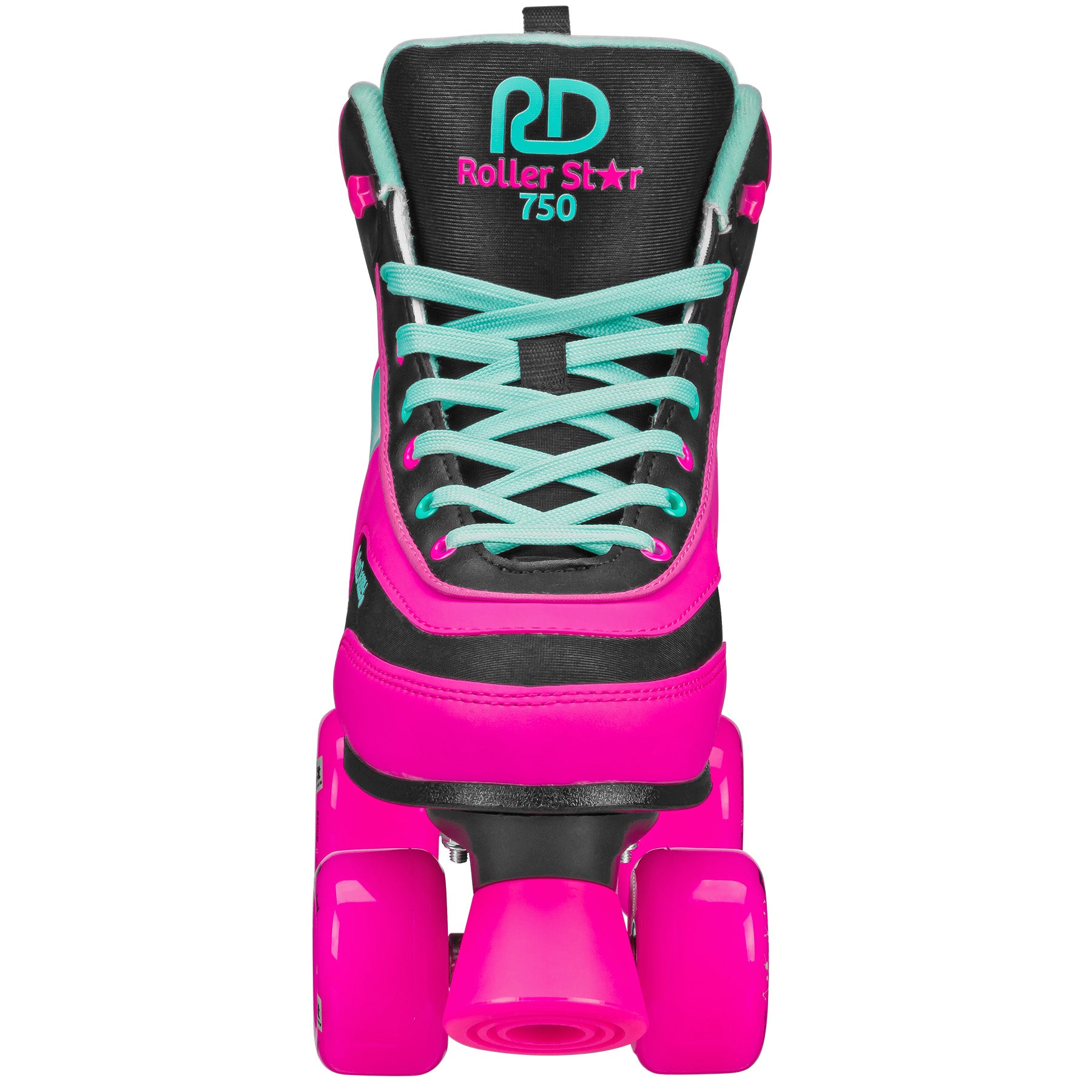 Roller Star 750 Women's High-Top Roller Skates - Retro Style Quad Roller Skates for Women, Adjustable Comfortable Outdoor & Indoor Skating, Perfect for Rinks, Parks, and Fitness