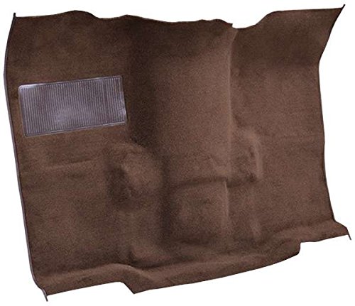 1976-1983 Jeep CJ-5 Passenger Area Automotive Carpet - 875 Ruby Plush Cut Pile - Durable & Custom Fit Floor Mat for Classic Jeep Restoration & Off-Road Protection