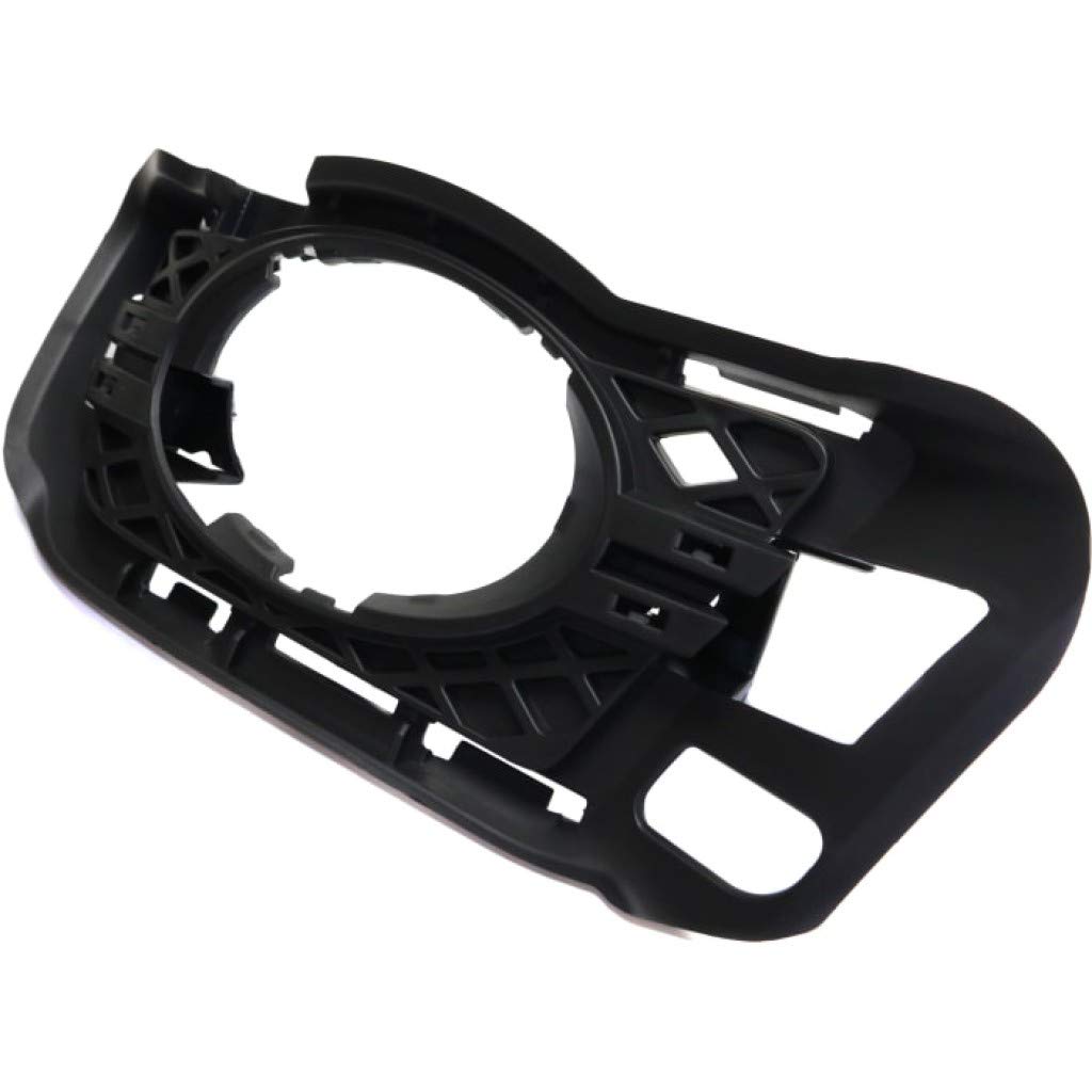 Mercedes-Benz C250 Fog Light Trim Set 2010-2011 - Textured Black for Sport Pkg/Bi-HID Headlights | Perfect for Night Driving