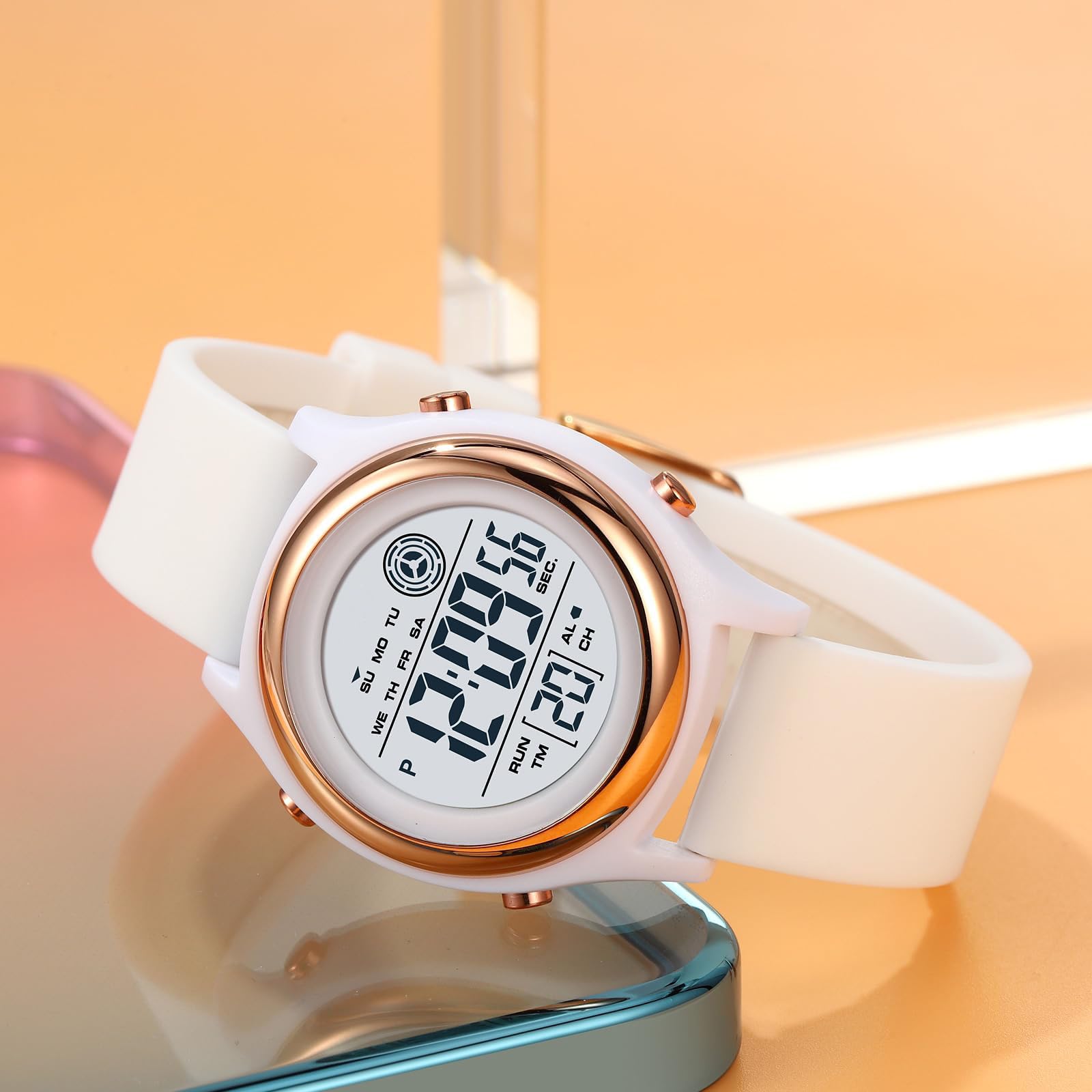 Women's Digital LED Watch - Waterproof Military Sports Watch for Outdoor Activities