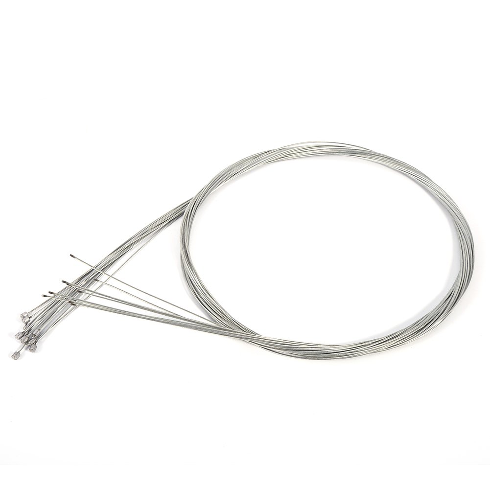 Premium 10pcs Bike Derailleur Shift Cables for Road & Mountain Bikes - High-Quality Inner Gear Shift Cables for Smooth Bicycle Repair & Maintenance - Perfect for Cycling Enthusiasts & Professional Mechanics