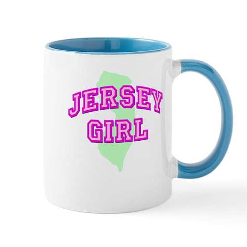White/Blue Inside - Jersey Girl State Mug