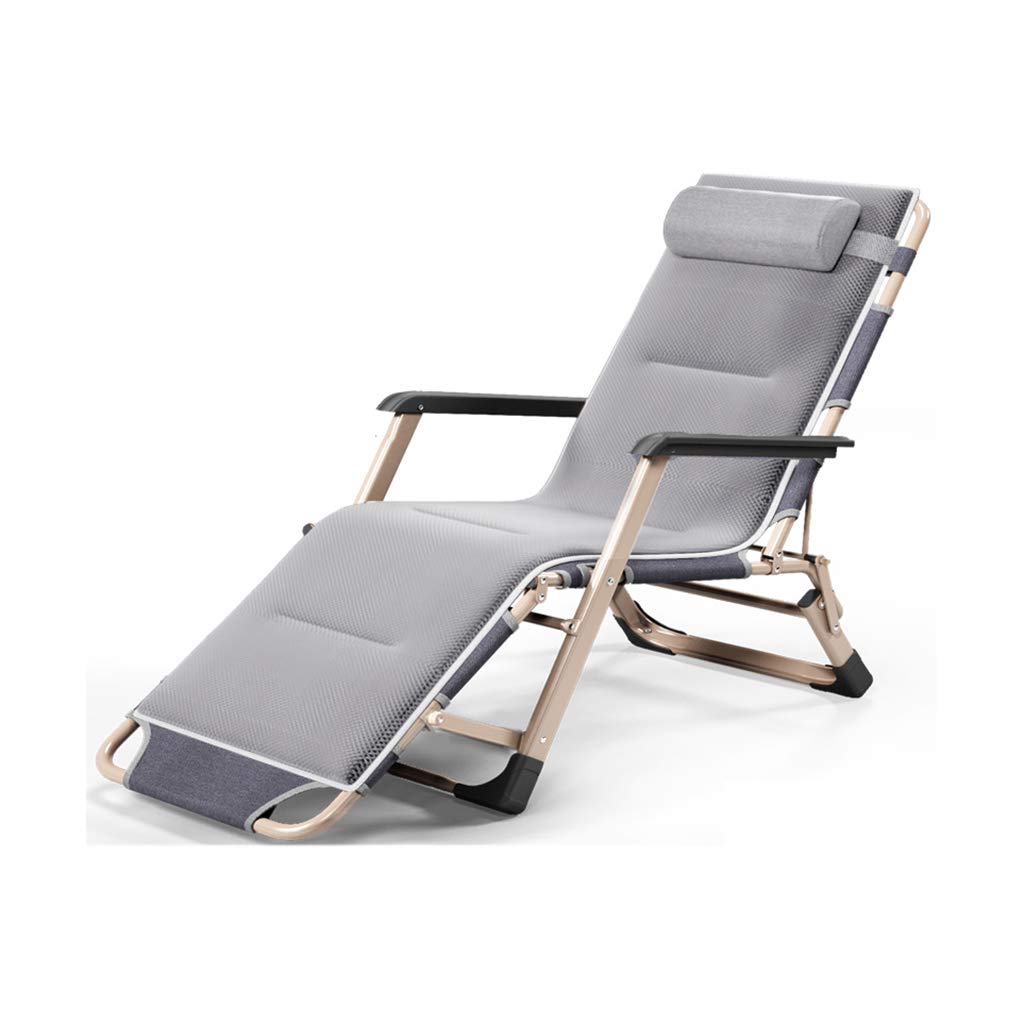 Portable Adjustable Folding Sun Lounger Chair with 5-Position Backrest - Perfect for Beach, Poolside, Camping, Backyard Relaxation & Outdoor Events
