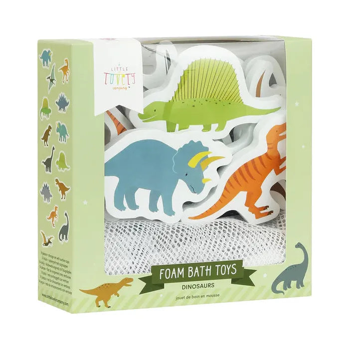 Best Foam Bath Toys for Kids - 12 Pack Dinosaur Set, Safe & Non-Toxic Bathtub Toys for Toddlers, Fun Bath Time Learning Toys for Boys & Girls - Perfect for Sensory Play & Early Childhood Development