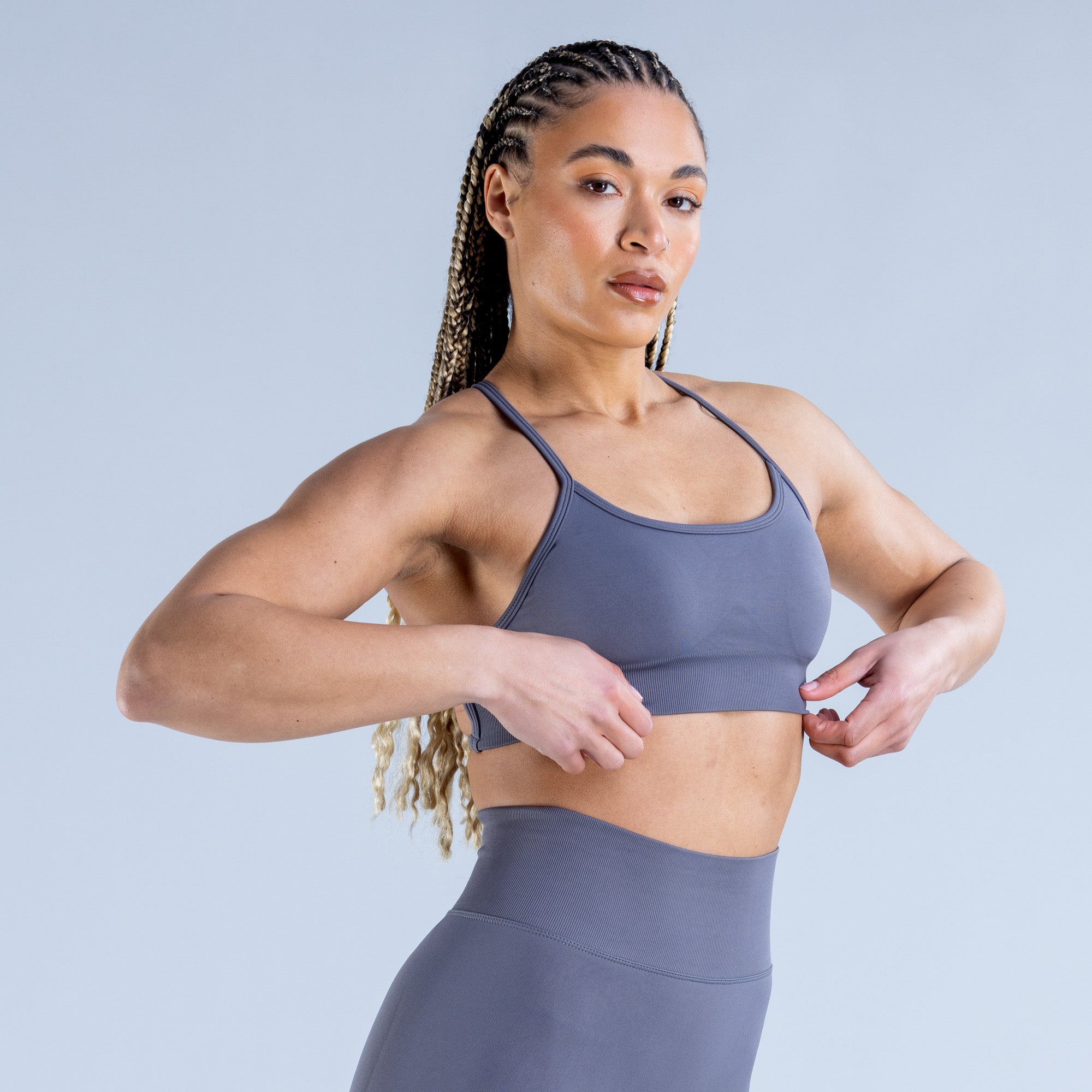 High Support Dynamic Backless Sports Bra for Women - Seamless Workout Top for Yoga, Running & Gym - Breathable Comfort for Active Lifestyles