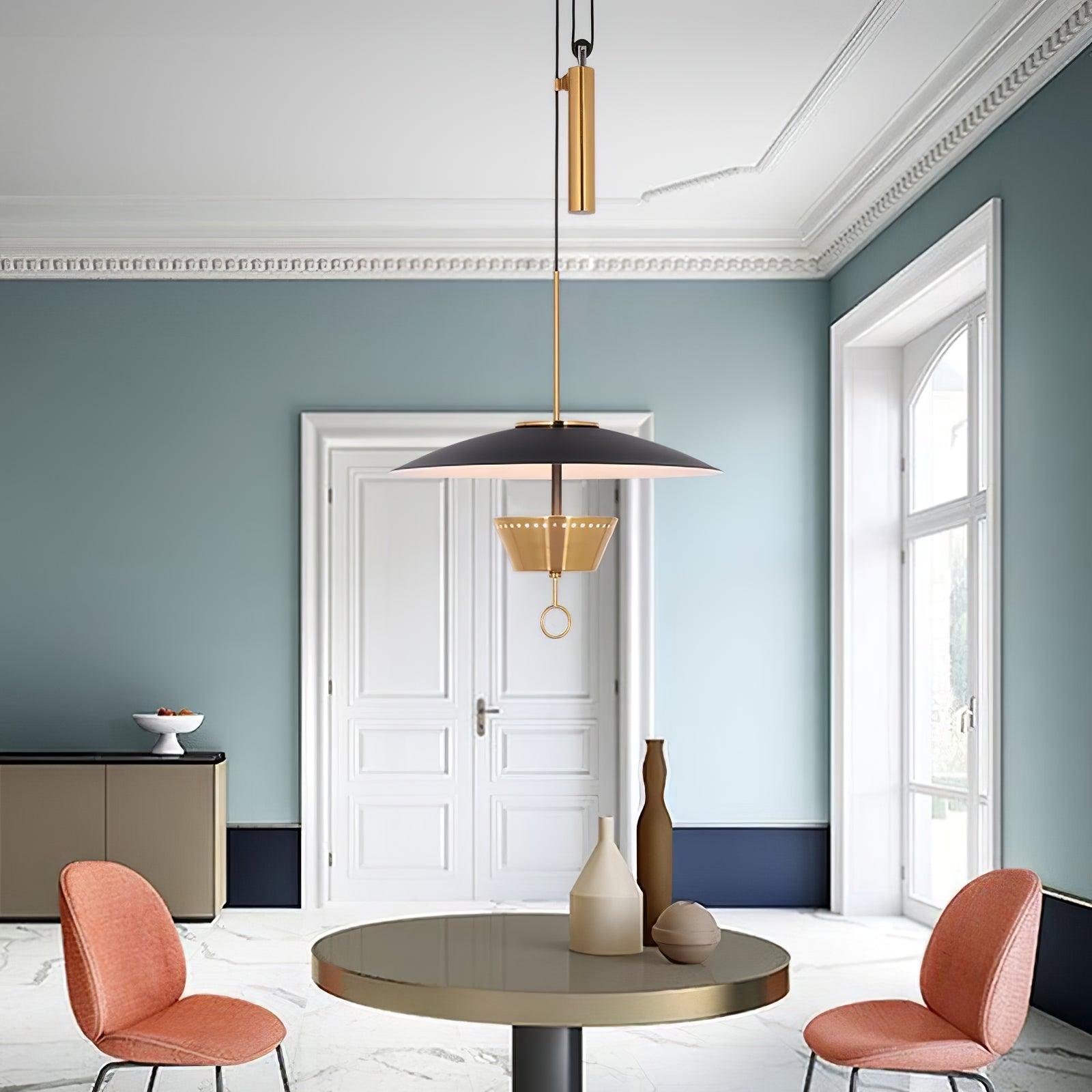 Gaetano Pendant Lamp - Modern Glass Hanging Light Fixture for Dining Room, Kitchen Island & Bedroom | Elegant Ceiling Lighting Decor