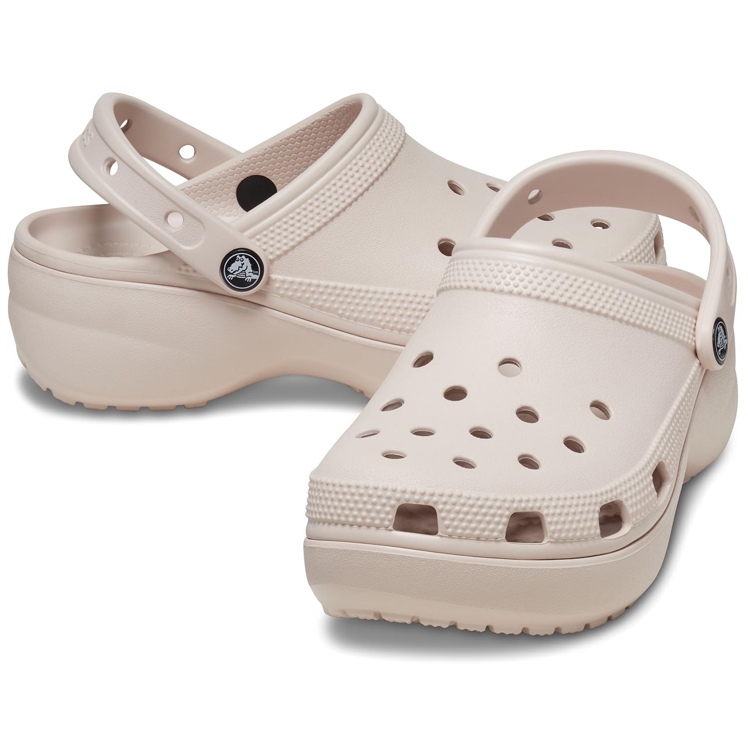 Crocs Women's Classic Platform Clog | Comfortable & Lightweight Slip-On Shoes for Women | Perfect for Casual Wear, Work, and Outdoor Activities