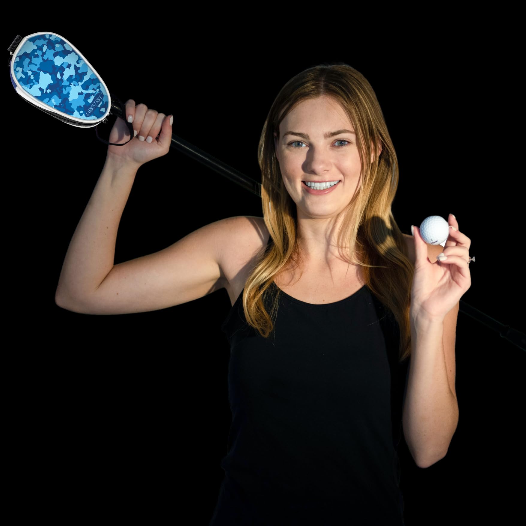 12ft Telescopic Golf Ball Retriever - Dual Zip Headcover Pick Up Tool for Water Hazards & Rough - Lightweight Golf Accessory for Practice, Tournaments & Course Maintenance (Perfect for Driving Range & Backyard Practice)