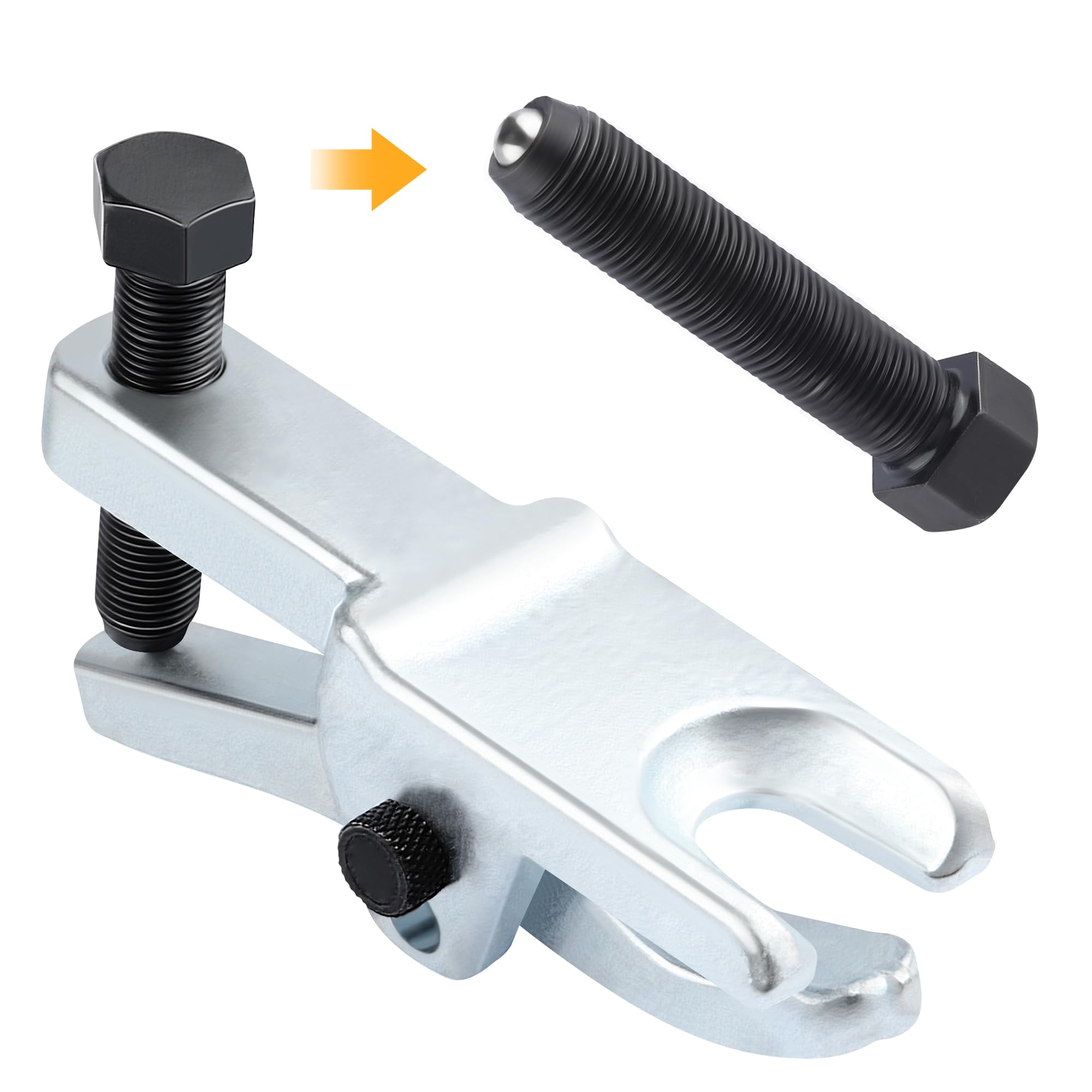 Heavy Duty Ball Joint Separator Tool - Adjustable Tie Rod Removal Tool & Ball Joint Puller for Cars, Trucks, SUVs - Universal Automotive Repair Tool for Suspension & Steering System Maintenance