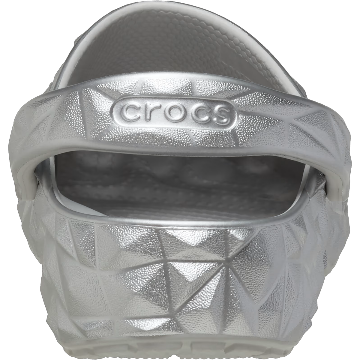 Classic Metallic Geo Clog - Stylish Slip-Resistant Garden Shoes for Women | Perfect for Outdoor, Beach & Yard Work