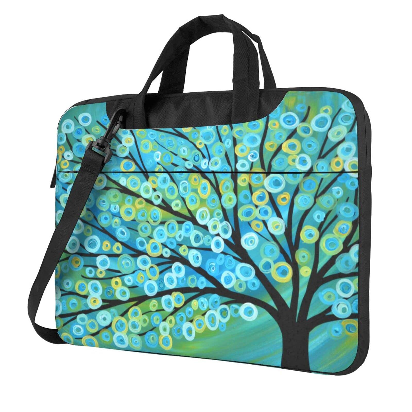 Patriotic Stars Laptop Bag - Durable Shoulder Case for Notebook Computers (13-15 Inch) - Stylish Laptop Handle Bag for Women & Men - Perfect for Work, School & Travel
