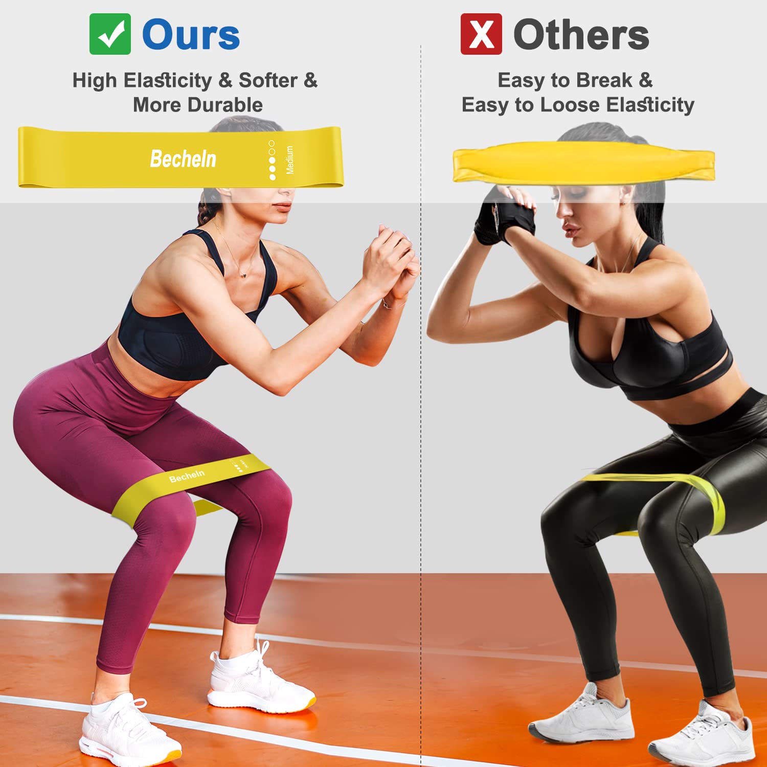 Premium Resistance Bands Set for Yoga, Pilates, Strength Training & Home Workouts – Stretchable Exercise Bands for Muscle Toning, Physical Therapy & Fitness Enthusiasts | Ideal for Gym, Travel & Rehabilitation