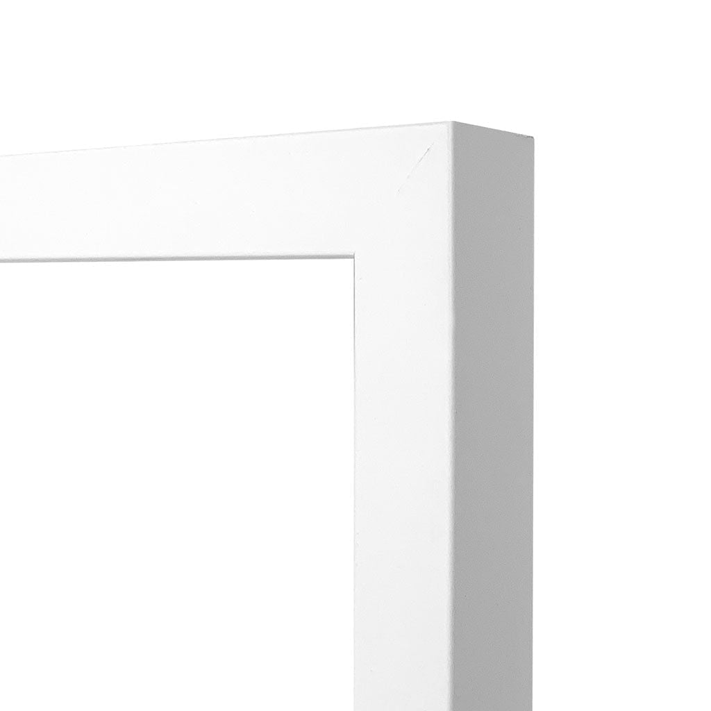 Elegant White Timber A2 Picture Frame - Premium Wood Photo Display for Home & Office Decor - Perfect for Wall Art, Family Photos, and Professional Displays