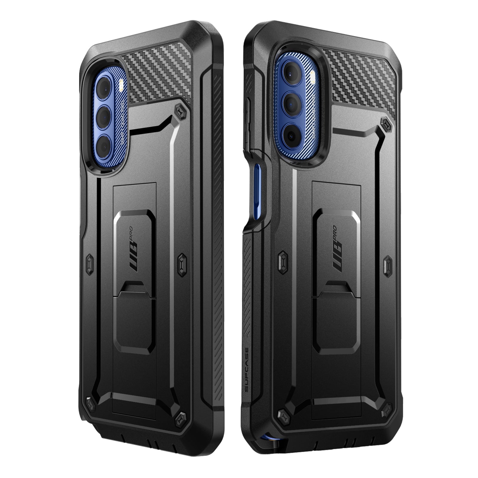 Moto G Stylus (2022) Shockproof Case - Unicorn Beetle PRO Heavy Duty Protective Cover with Kickstand, Black | Perfect for Outdoor Activities, Work & Travel
