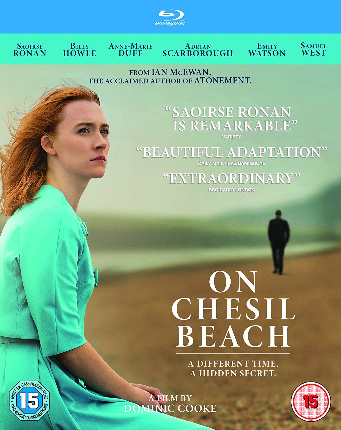 On Chesil Beach (2018) Blu-ray - Romantic Drama Film Based on Ian McEwan's Novel - Perfect for Movie Nights & Book Club Discussions
