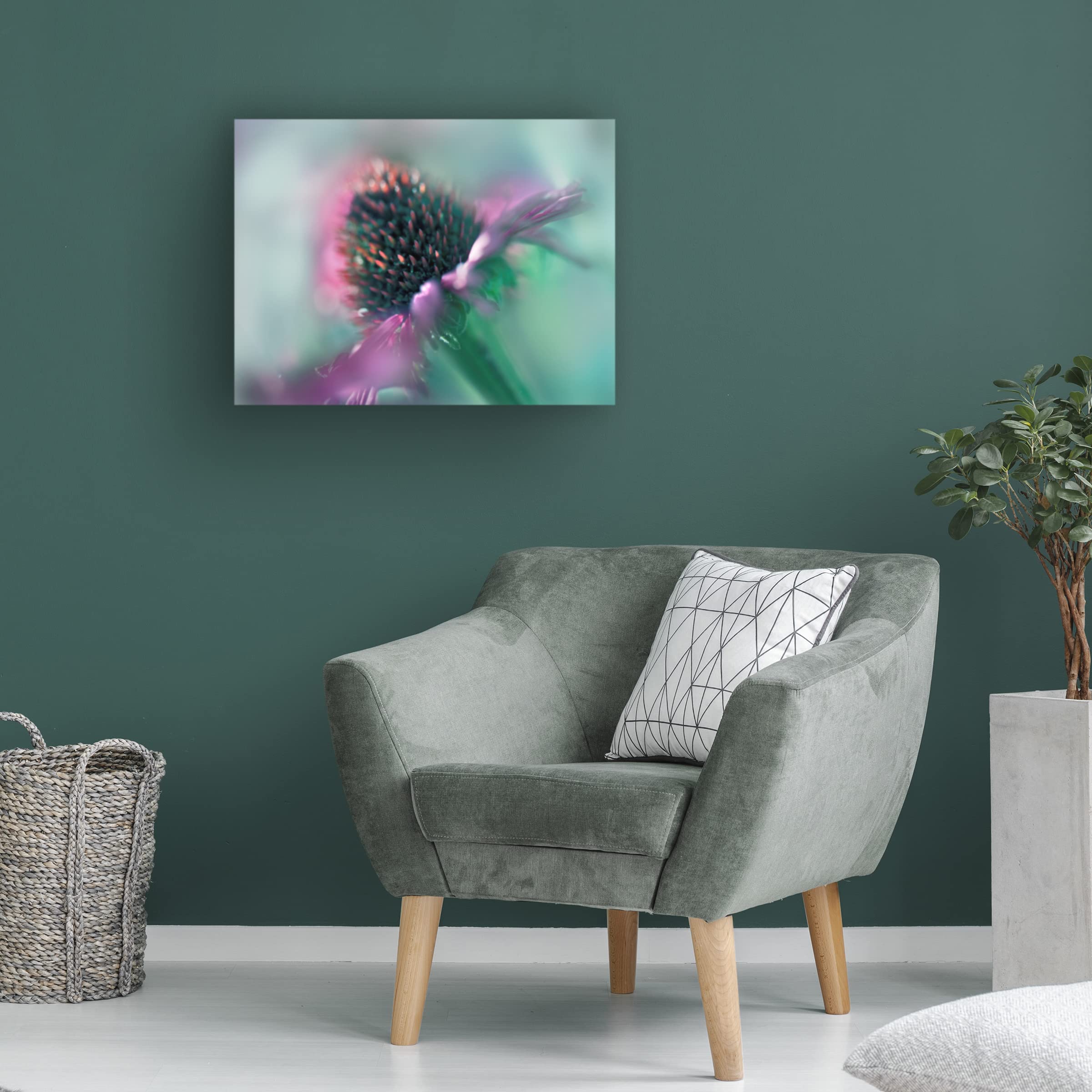 Trademark Fine Art 'Sing to the Sun IV' Canvas Wall Art by Gillian Hunt - Stunning Abstract Painting for Living Room, Bedroom & Office Decor