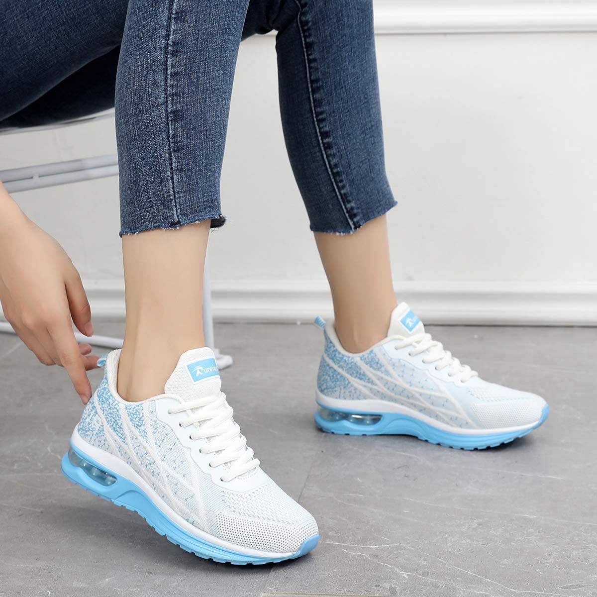 MEHOTO Women's Fashion Tennis Walking Shoes - Lightweight Air Cushion Sneakers for Running, Jogging, Gym Workouts & Fitness Training | Perfect for Sports, Casual Wear & Outdoor Activities