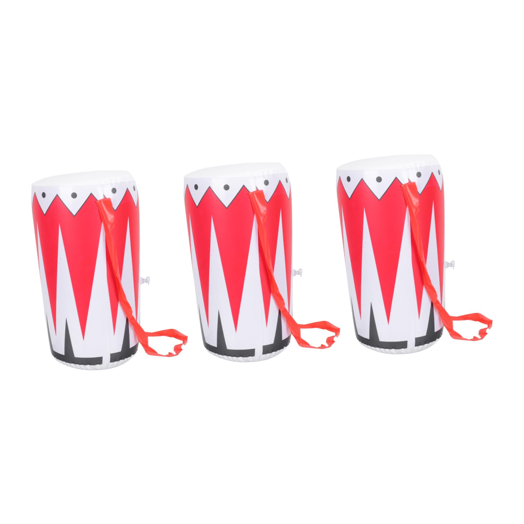 UPKOCH 6-Piece Inflatable Drum Set - Musical Instruments & Makeup Bag Toys for Kids, African-Themed Fantasy Drums - Perfect for Birthday Parties, Classroom Activities & Pretend Play