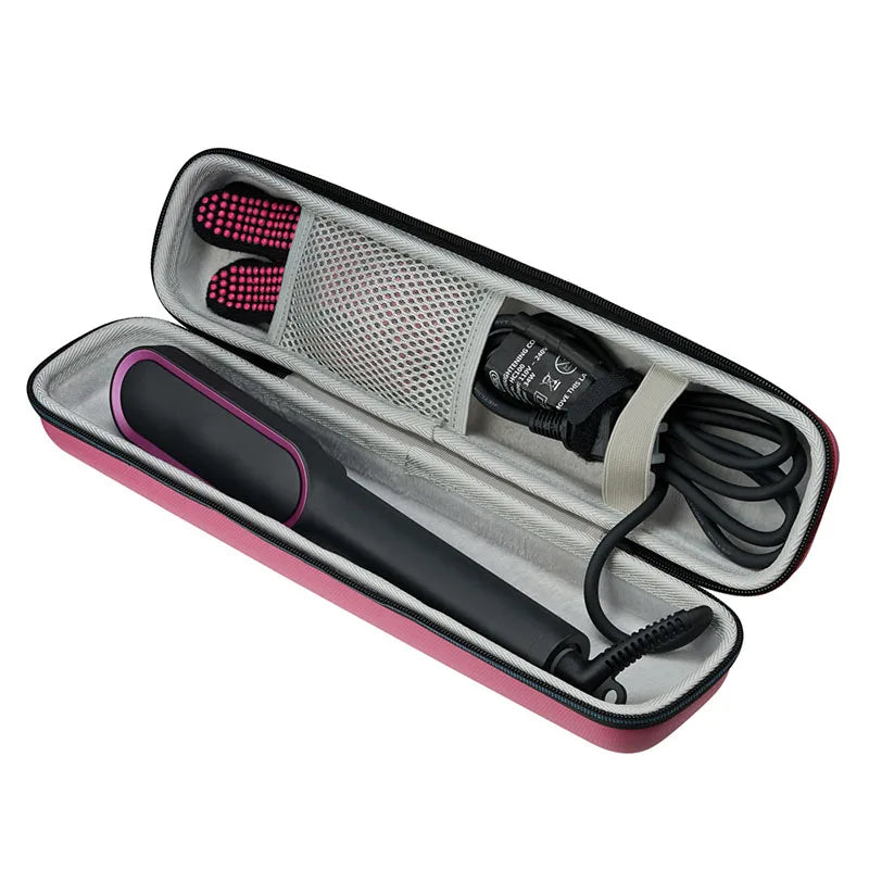 Travel-Friendly Heat Resistant Storage Pouch for Hair Straighteners & Curling Irons - Perfect for Travel, Gym, and Home Organization