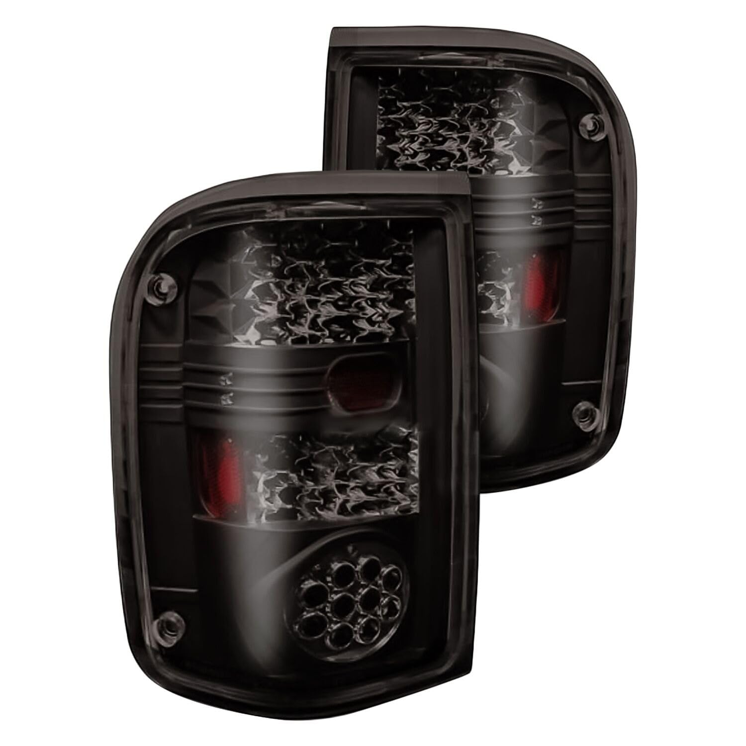 Winjet LED Tail Lights Compatible with 1993-2000 Ford Ranger - Durable & Bright Replacement for Enhanced Night Visibility & Safety