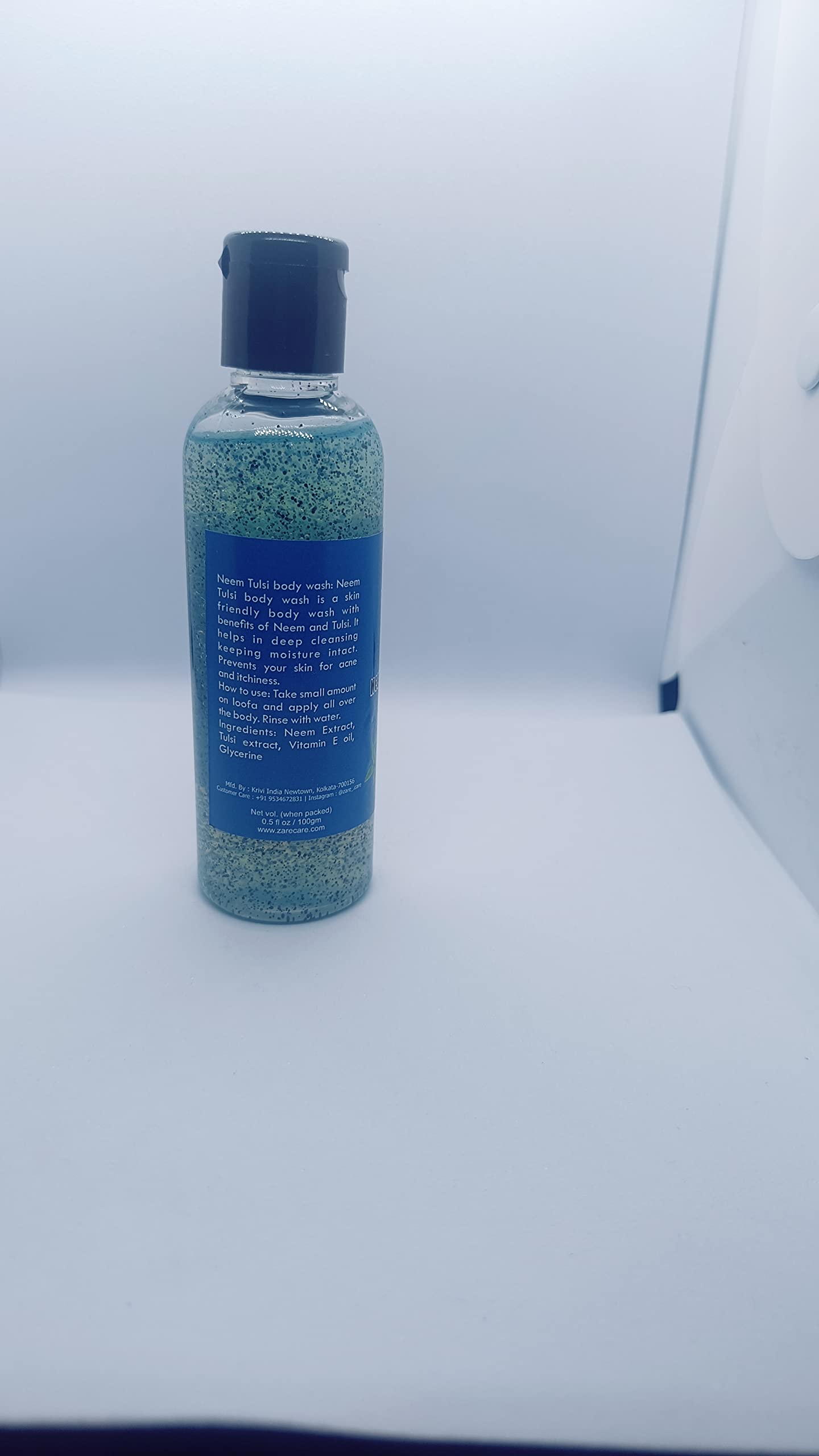 Neem Tulsi Body Wash with Vitamin E & Glycerin - 100gm for Healthy Skin Care