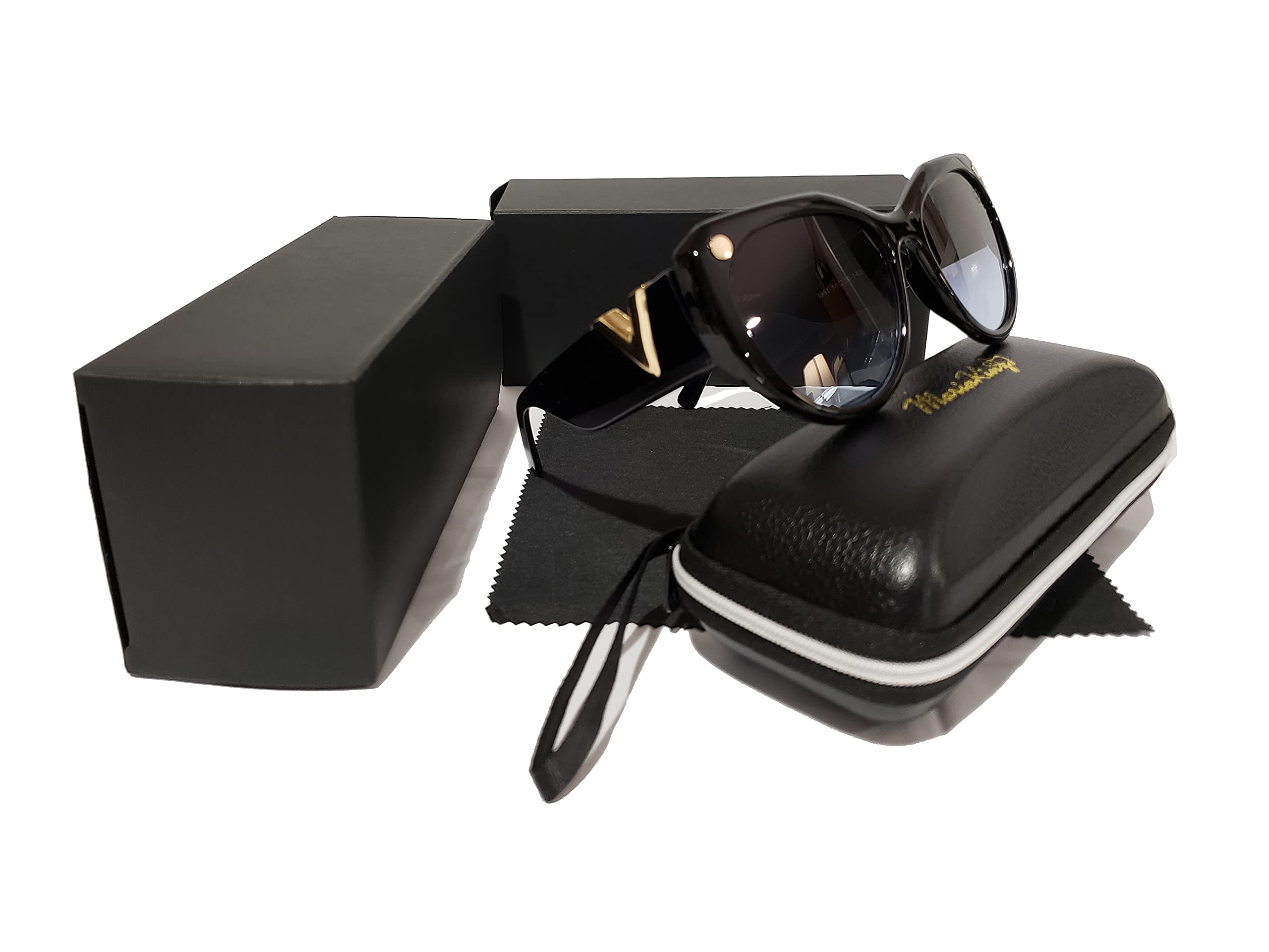 Versa Cateye Oversized Sunglasses for Women - UV Protection Fashion Sunglasses - Perfect for Beach, Driving & Outdoor Activities