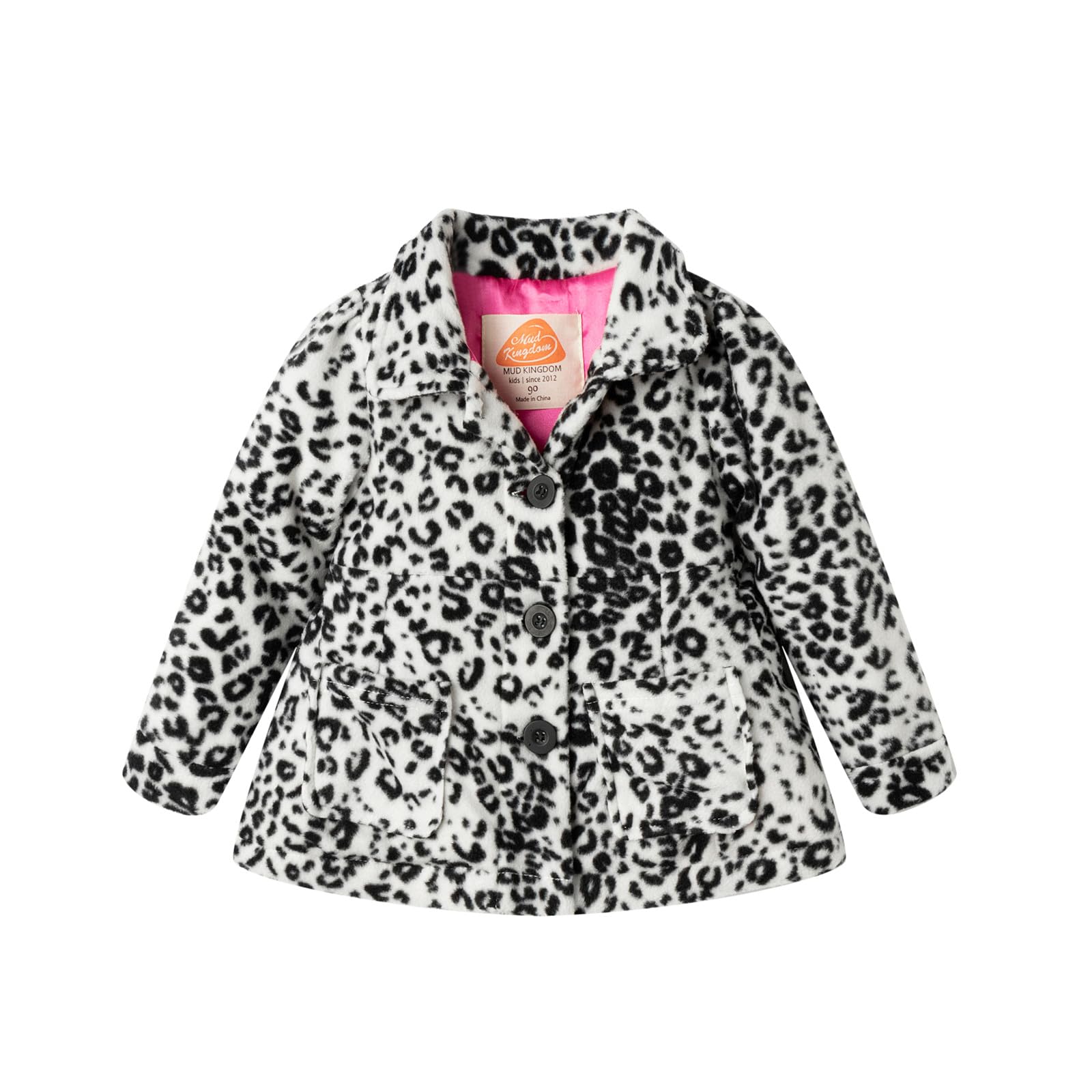 Mud Kingdom Girls' Fleece Jacket - Warm Winter Coat for Toddler & Kids - Soft Outerwear for Outdoor Play, School & Family Activities