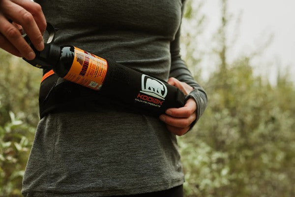 Kodiak Wildlife Adventure Bear Spray Belt - Best Bear Deterrent for Hiking & Camping - Outdoor Safety Gear for Grizzly & Black Bear Protection
