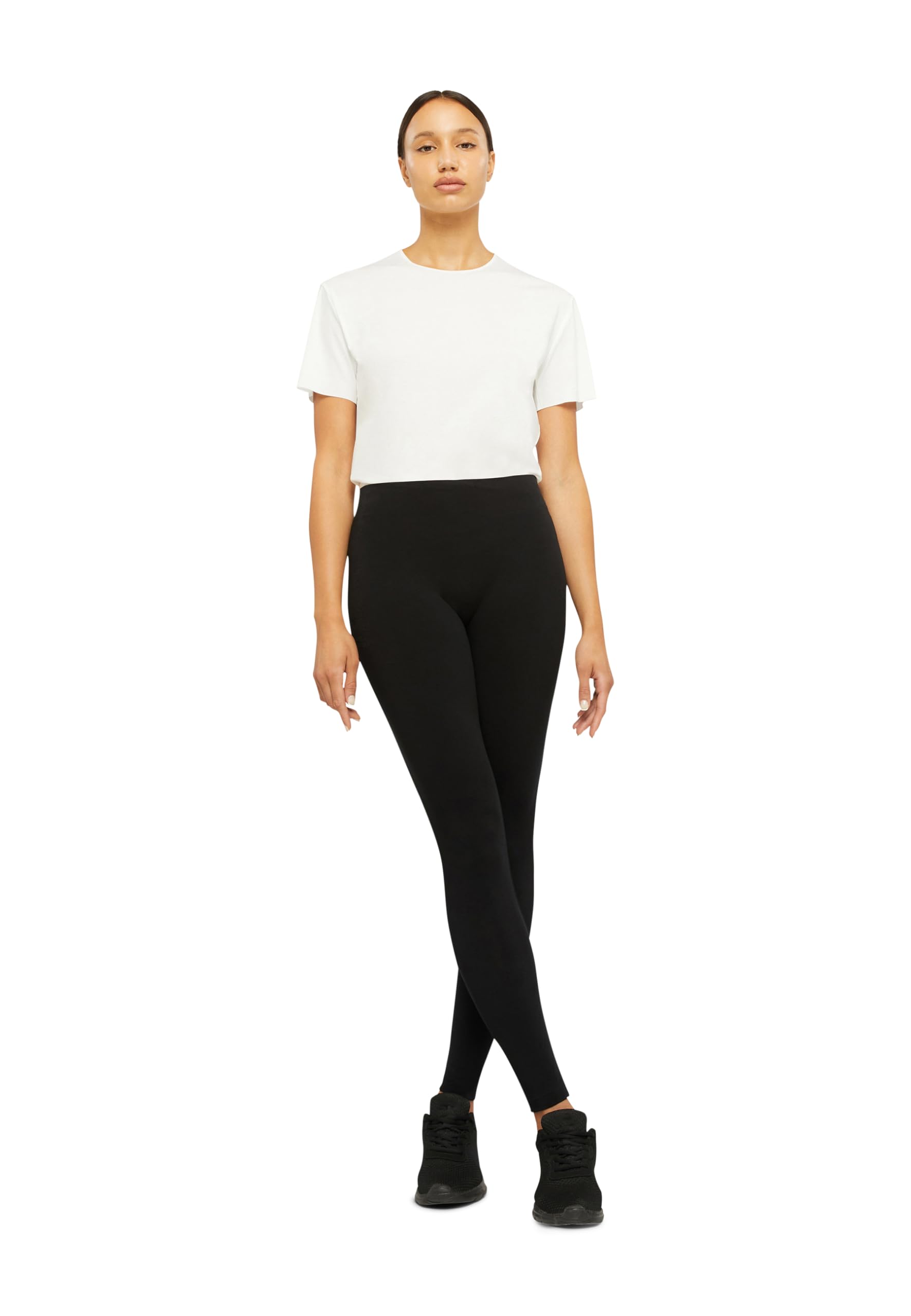 Wolford Aurora Women's Opaque Leggings - Super Soft High Waist Trousers for Work, Business & Everyday Wear | Perfect for Office, Travel & Casual Outfits