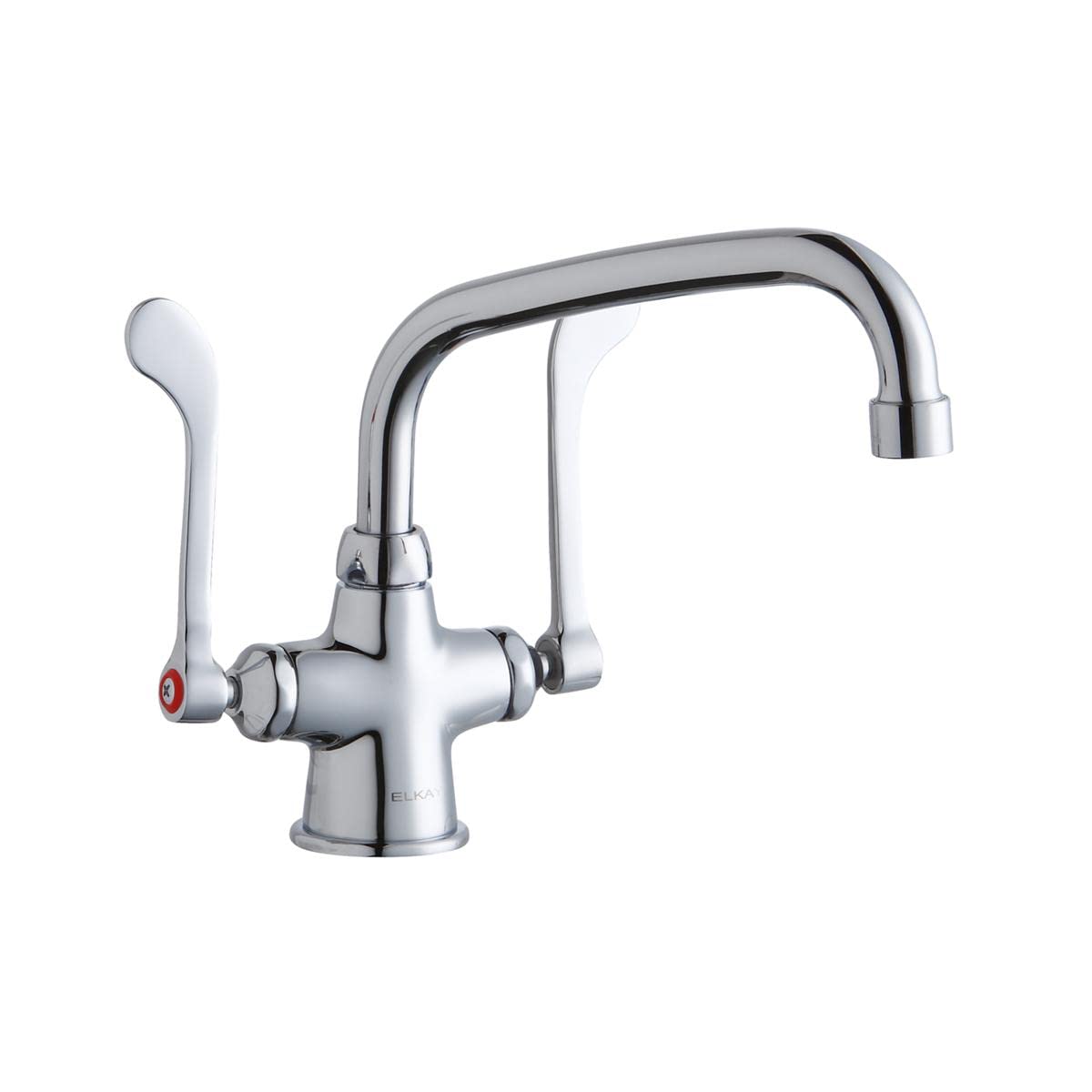 Elkay LK500AT08T6 Chrome Faucet Handles - Durable Replacement Parts for Kitchen & Bathroom Sinks - Perfect for Home Renovation and DIY Plumbing Projects