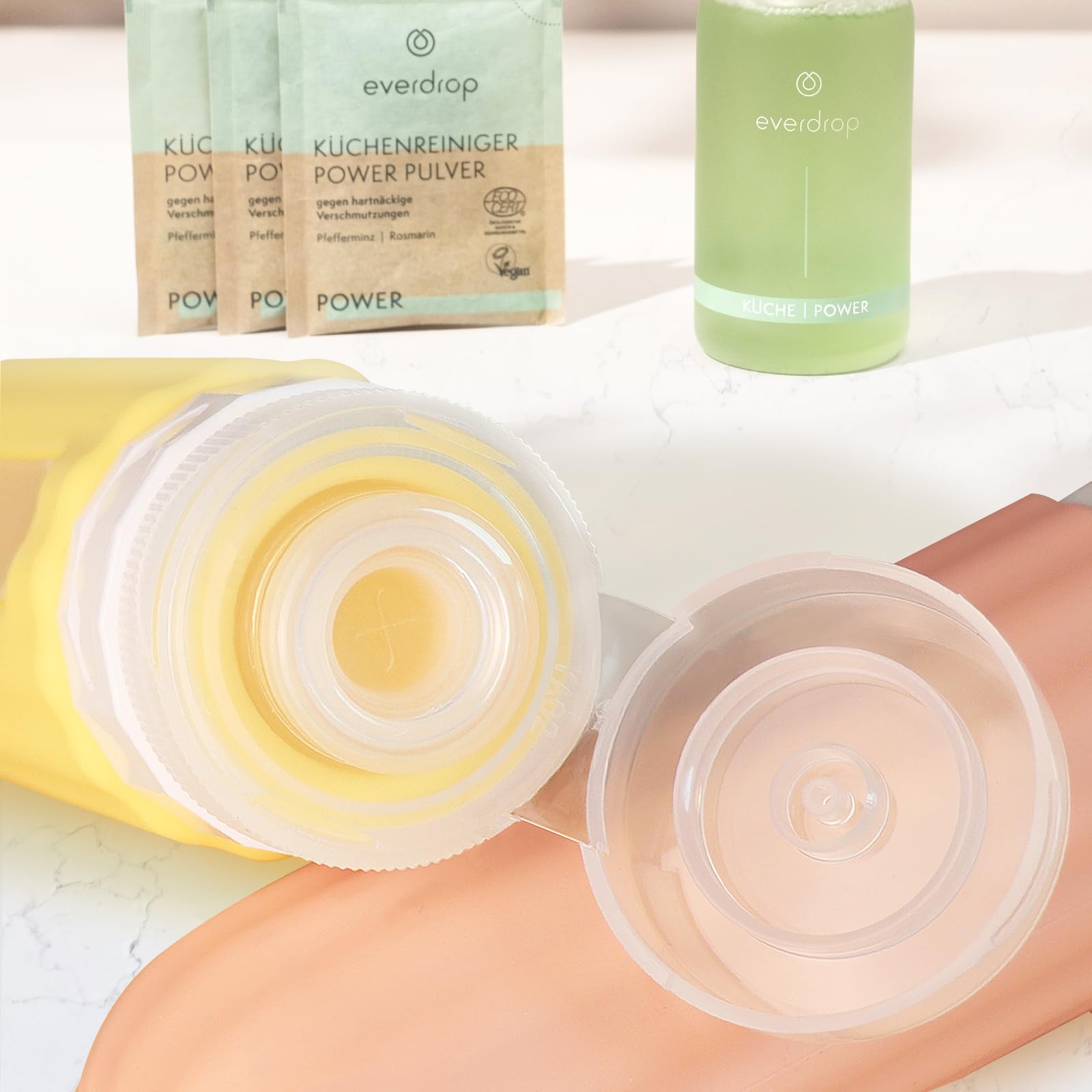 3oz TSA Approved Travel Bottles for Toiletries - BPA Free Leak Proof Silicone Containers for Shampoo & Conditioner with Clear Toiletry Bag | Perfect for Air Travel, Gym & Vacation Essentials