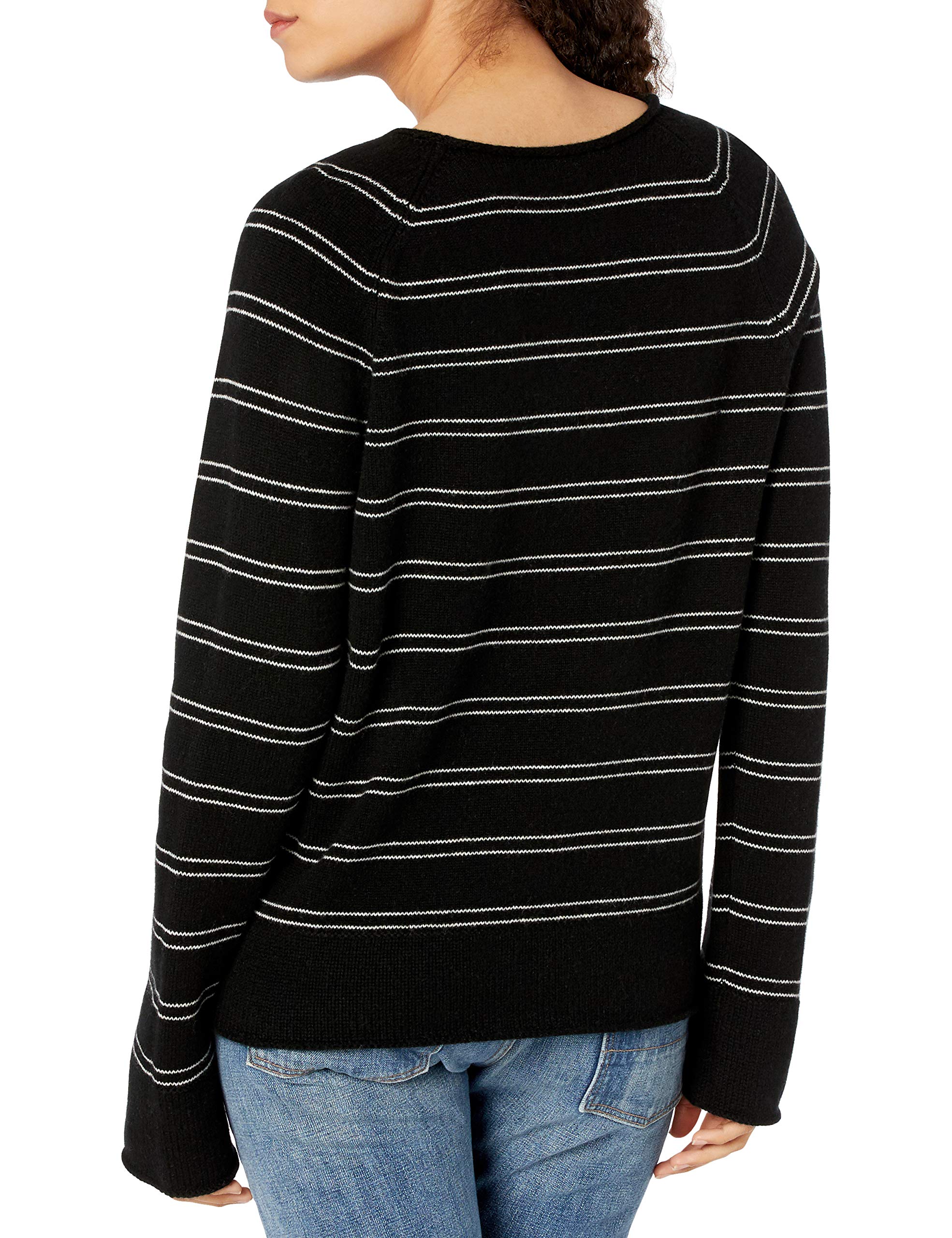 Vince Women's Railroad Stripe Long Sleeve Shirt - Casual Button Down Top for Work & Everyday Wear | Office Outfit & Weekend Style
