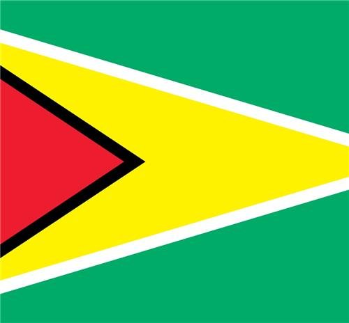 Guyana Country Flag Glossy Poster - High-Quality Photo Print of Georgetown, South America (GY) - Perfect for Home Decor, Office Wall Art & Gifts