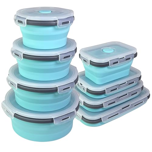 8PC（Blue Round and Rectangular）