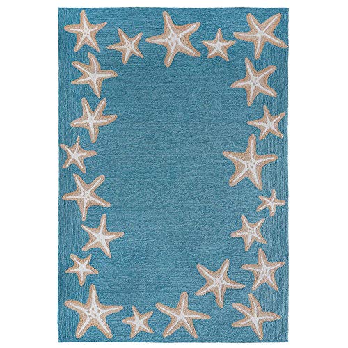 Starfish Border, Aqua