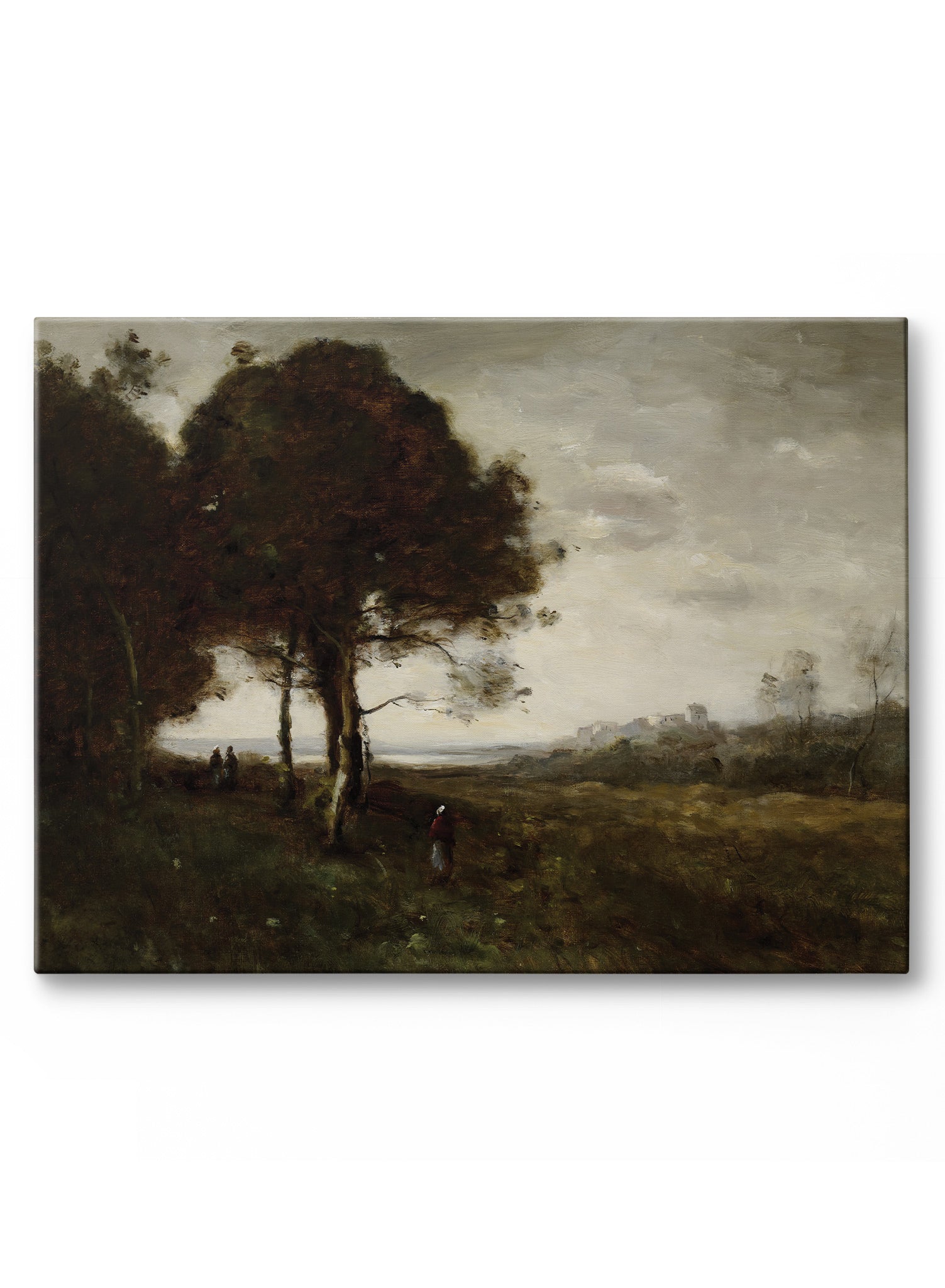 Pastoral Plains Landscape Poster - High-Quality Wall Art for Home, Office & Living Room Decor - Perfect for Farmhouse, Rustic & Country Style Interiors
