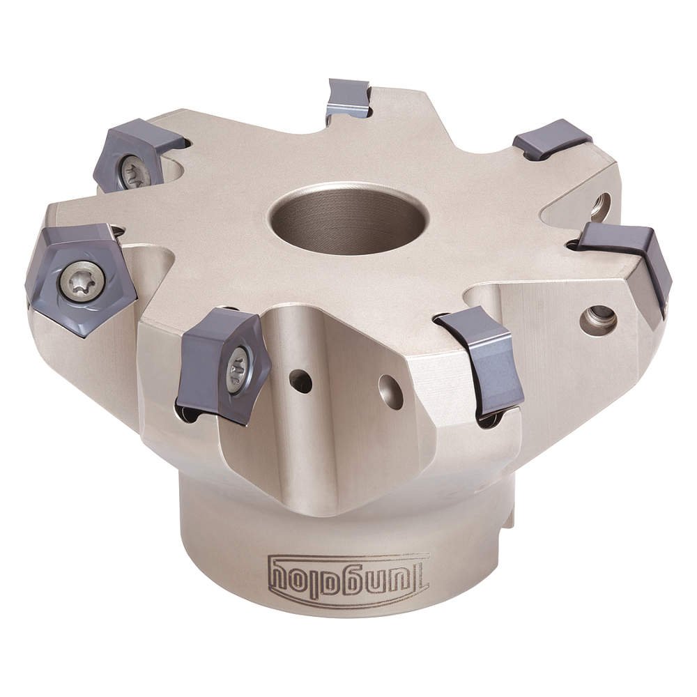 4-Inch Diameter 2-Inch Length 5-Teeth Milling Cutter for Metal & Woodworking - High Precision Cutting Tool for CNC, DIY, and Industrial Use