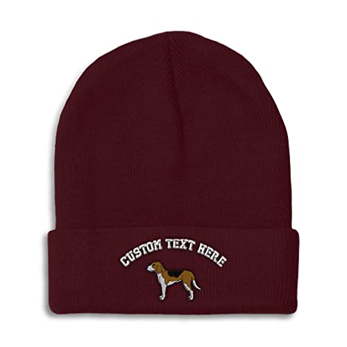 Burgundy Personalized Text Here