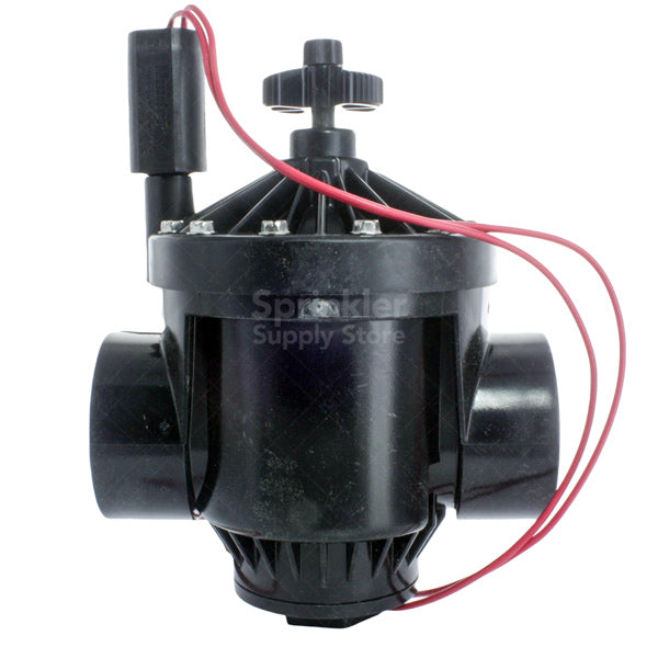 Hunter PGV 201 2-Inch Globe Valve with Flow Control - NPT Inlets for Water, Gas & Oil Systems - Perfect for Plumbing, HVAC & Industrial Applications