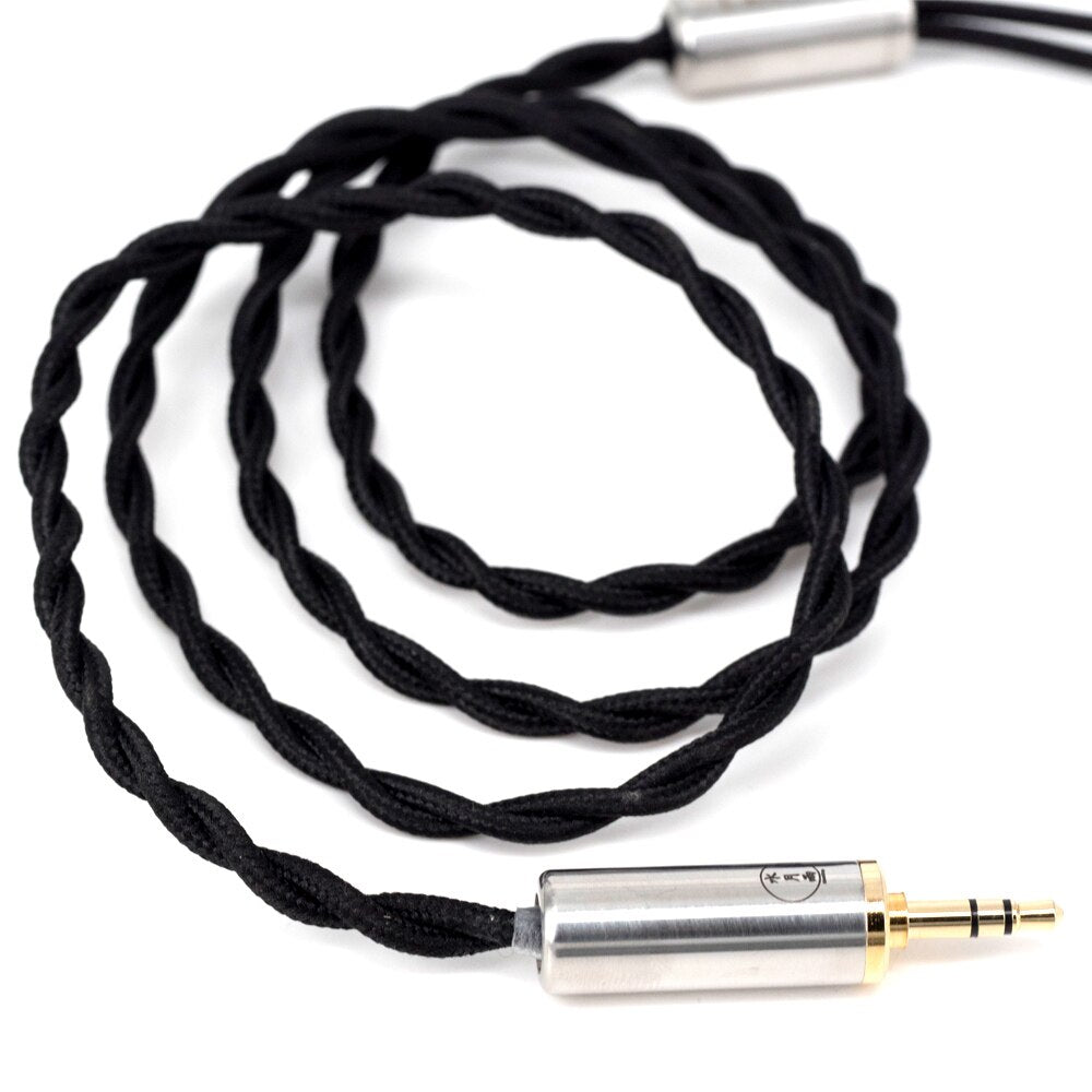 MoonDrop Bort 2 Pin Copper Upgrade Cable for IEMs - High Purity OFC Audio Cable (Open Box) - Perfect for Audiophiles, Musicians & Studio Monitoring