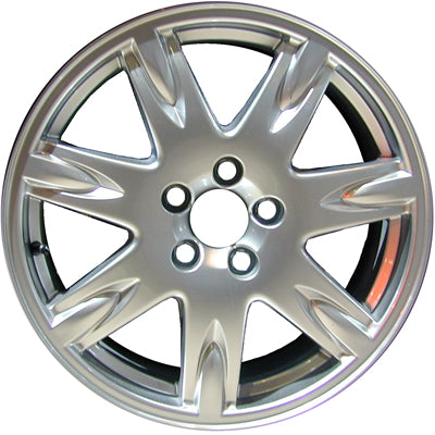 Volvo S60 17-Inch OEM ALY070253 Hypersilver Alloy Wheels (2002-2007) - Perfect Replacement for 30660592 - Ideal for Car Upgrades & Winter Tires
