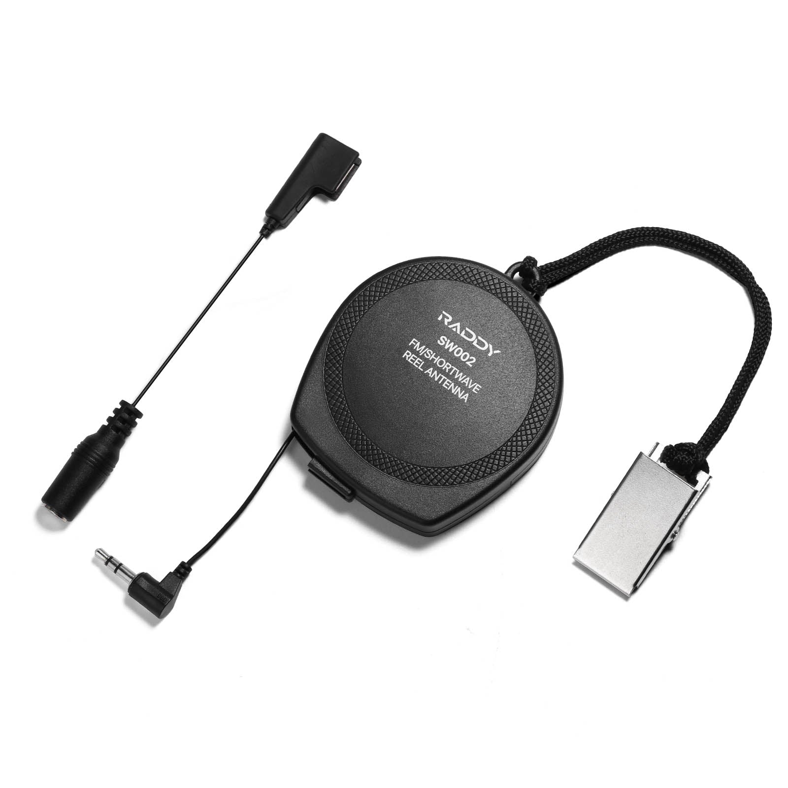 Raddy SW002 23.6ft Reel Antenna for Shortwave & FM Radio - Enhanced Signal Reception - Compatible with SW Radio, RF919, DSP2, RF320 - Perfect for Emergency, Travel & Outdoor Listening