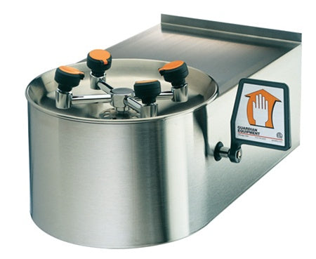 Guardian GBF1721 ADA Compliant Wall Mounted Eye Wash and Face Wash Station - Ideal for Laboratories, Factories, and Emergency Safety Stations