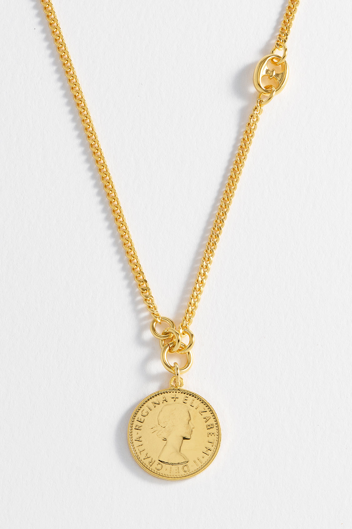 Men's Coin Necklace - Vintage Silver & Gold Pendant Necklaces for Men - Perfect for Casual Wear, Gifts & Special Occasions