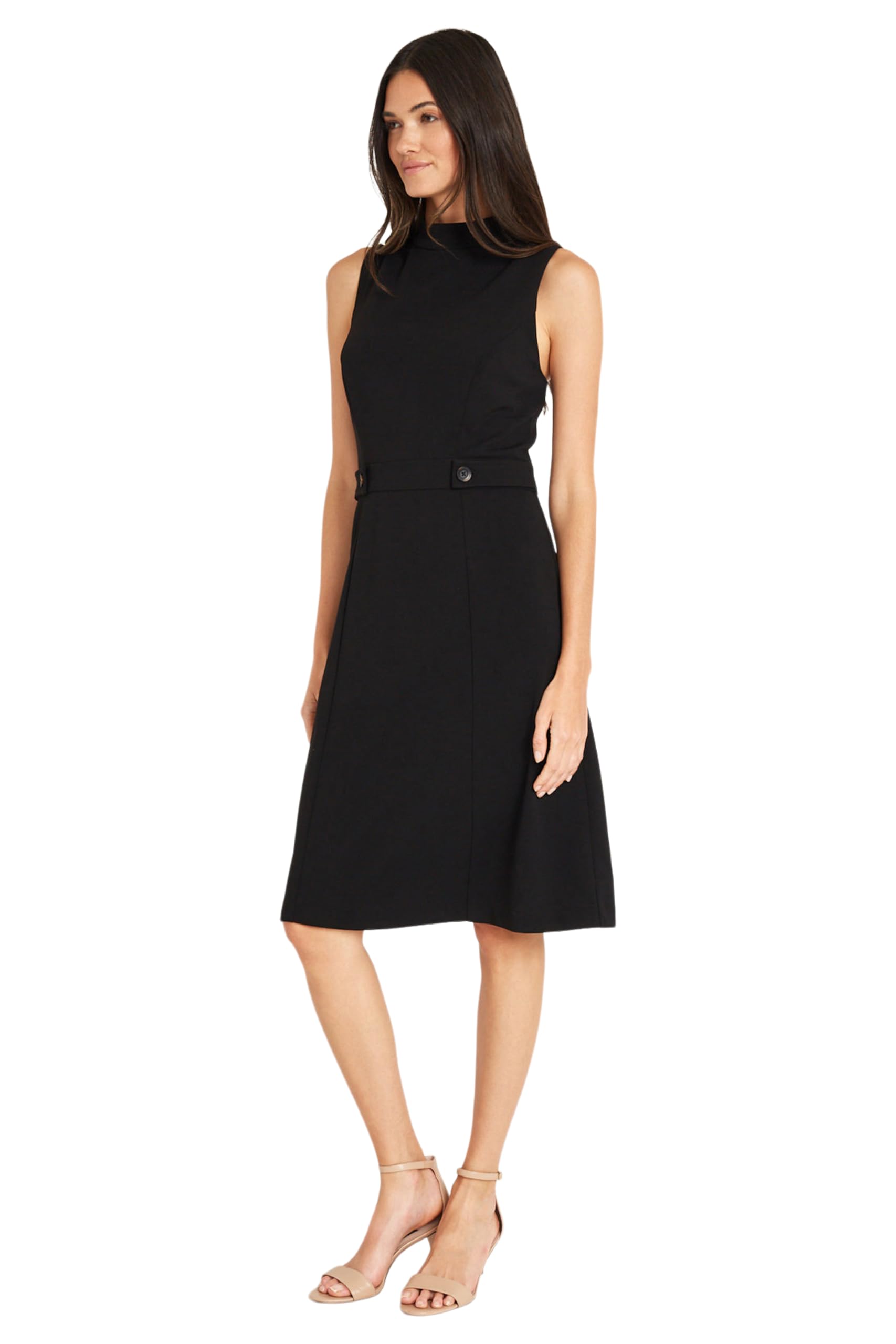Maggy London Sleeveless A-Line Dress for Women - Perfect for Office & Evening