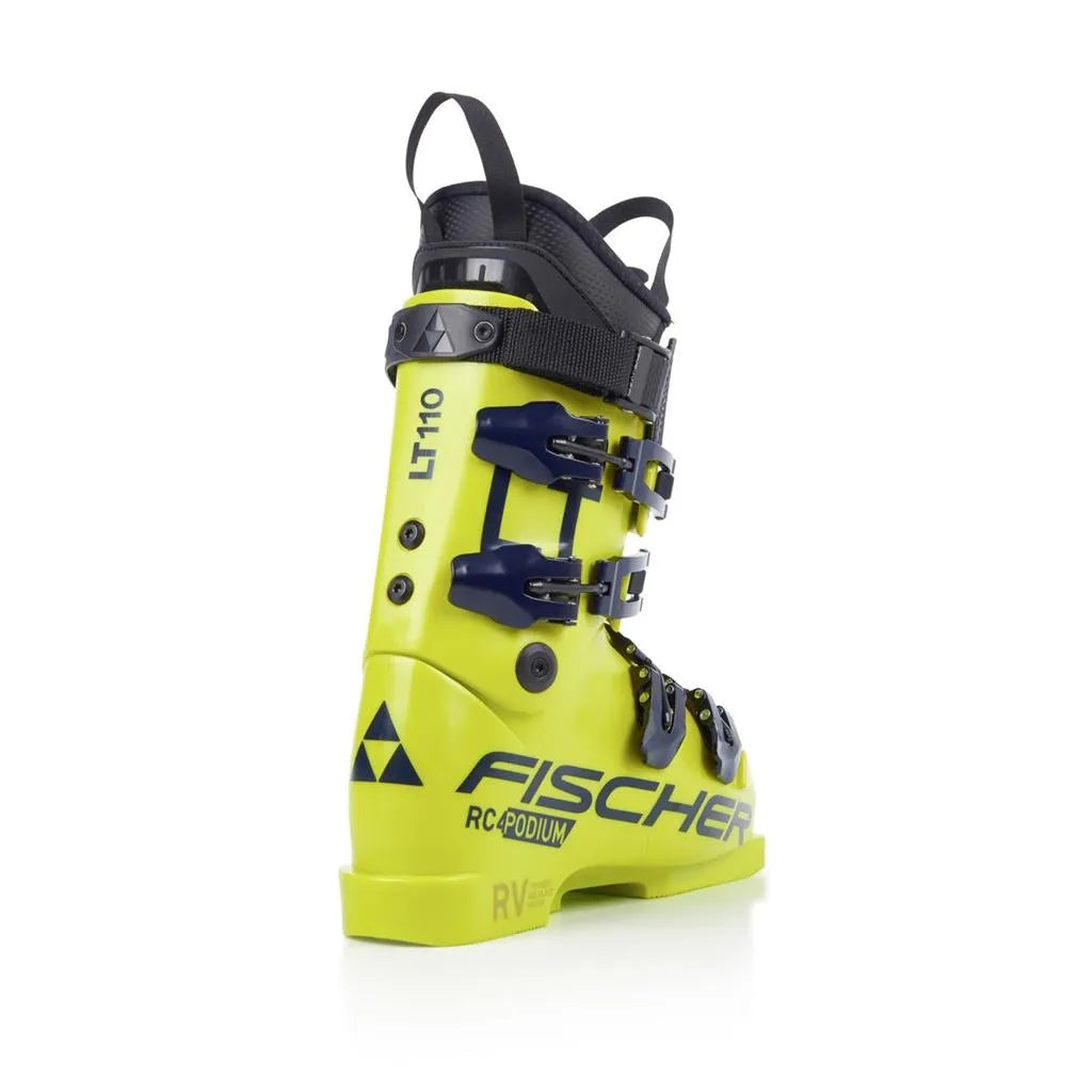 Fischer RC4 PODIUM LT 110 Junior Ski Boots 2026 - High-Performance Alpine Skiing Boots for Kids & Teens - Perfect for Racing, Training & Mountain Slopes