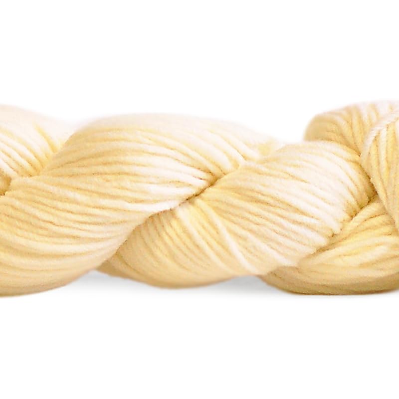 Simplicity DK Soft Yarn Hank - Superwash Merino Wool Blend (Acrylic & Nylon) for Knitting, Crocheting & Crafts - 117 Yards, #003 Natural - Perfect for Scarves, Sweaters & Baby Blankets