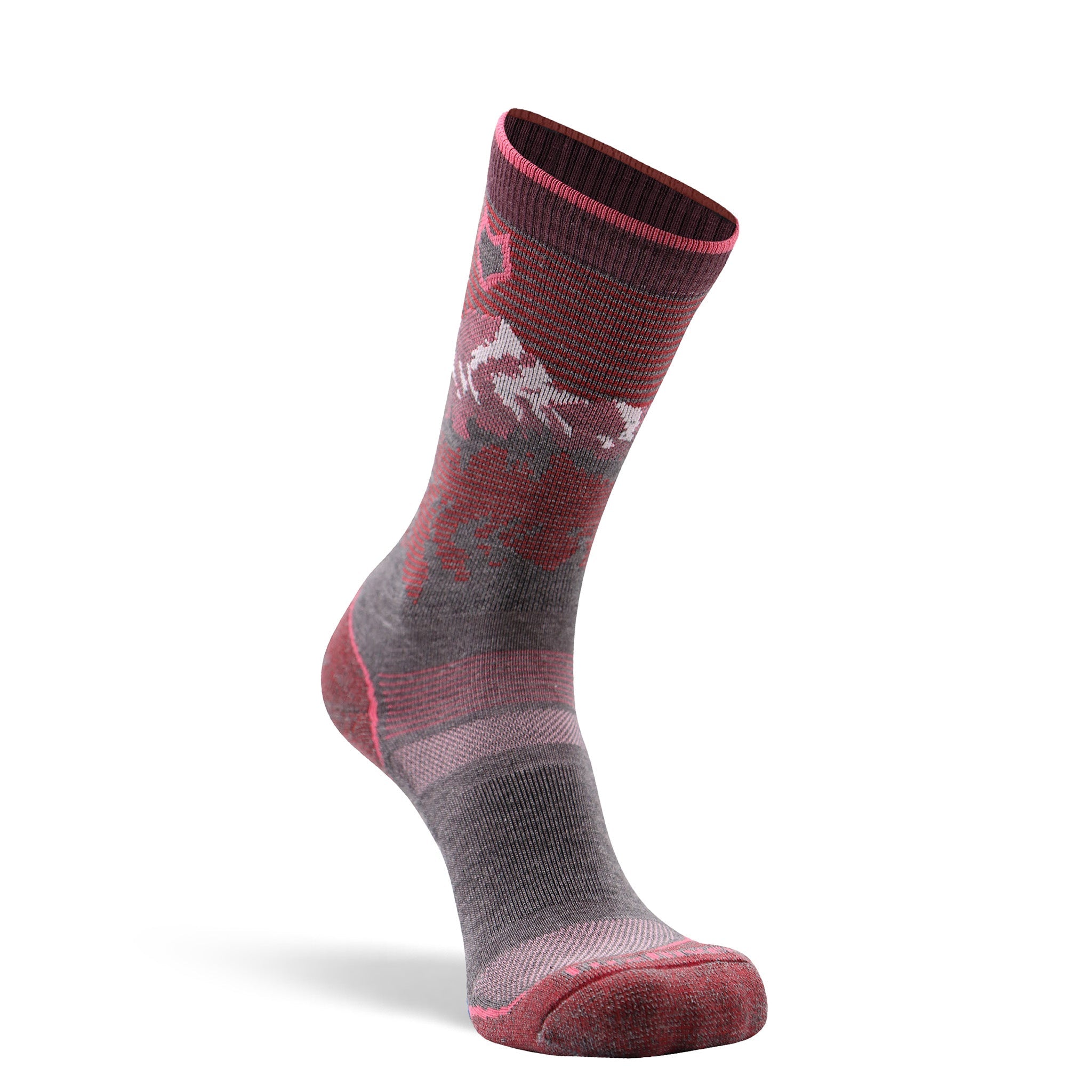 Women's Krakatoa Lightweight Hiking Socks - Breathable Moisture-Wicking Crew Socks for Outdoor Adventures & Trail Running