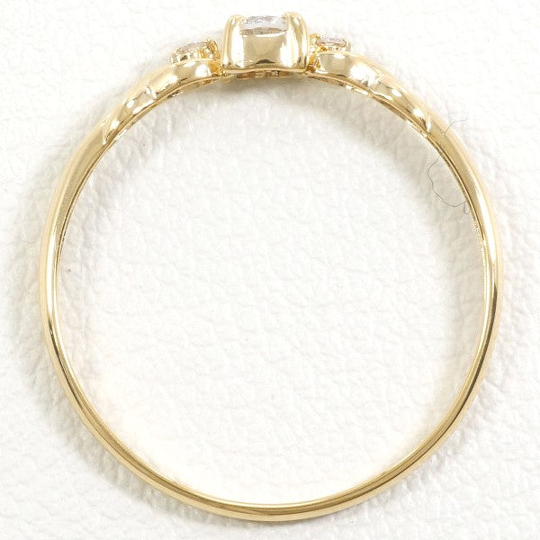 18K Yellow Gold Diamond Ring for Women - Elegant Solitaire Engagement & Wedding Band - Perfect for Proposals, Anniversaries, and Special Occasions
